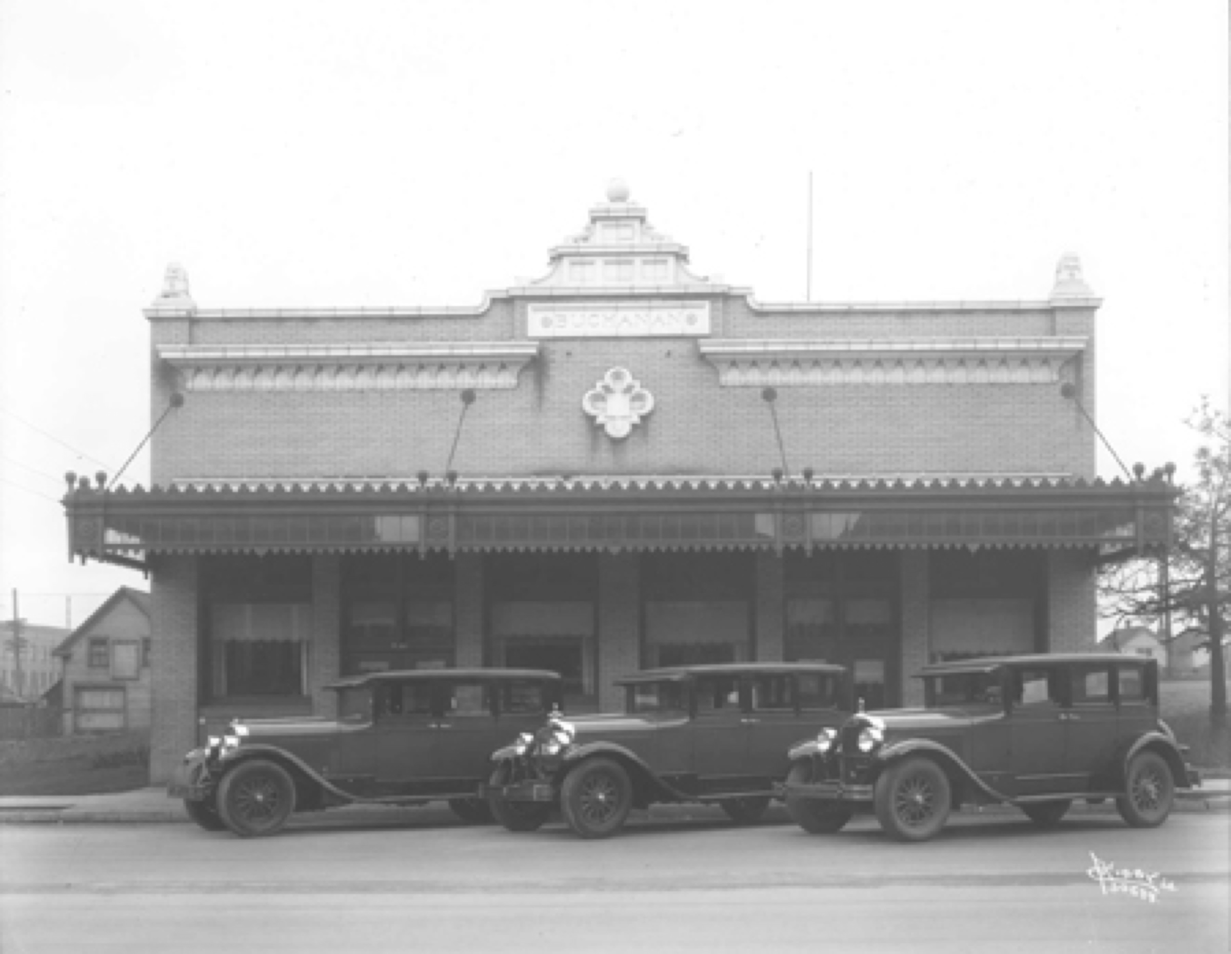 Historic Buchanan Building exterior in downtown Spokane